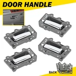 4 Pcs Gray Interior Inside Door Handle Kit For 2005-2010 Jeep Grand Cherokee New. Price: $37.99.