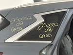 Passenger Right Quarter Glass Fits 19-24 Infiniti QX50 2721559 Used. Price: $160.00.