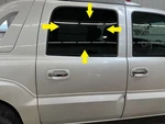 02-06 Cadillac Escalade Ext Passenger Right Rear Door Tinted Glass Window Only Used. Price: $100.00.