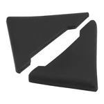 Autohaux 2PCS Pvc Universal Car Door 5.7X4.5CM / 2.24"X1.77"(L*W), Black New. Price: $11.14.