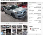 (local Pickup Only) Back Glass Sedan Fits 17-23 Impreza 4254845 Used. Price: $169.99.