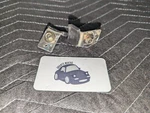 1990-1997 Mazda Miata Window Regulator Glass Stopper Pair Used. Price: $19.95.