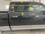 09-24 Dodge Ram 1500 Crew Cab Passenger Right Rear Side Door Glass Window Only Used. Price: $110.25.