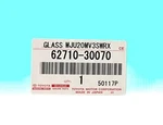 2023-2025 Oem Toyota Crown Right Rear Quarter Glass 6271030070 New. Price: $400.00.