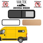 Ram Promaster 1033L Driver Side Half Sliding Bunk Window 34 X 11 +fly Screen New. Price: $233.95.
