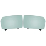 Door Glasses Set Of 2 Rear Driver & Passenger Side Left Right For Toyota Pair New. Price: $98.90.