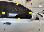 08-10 Porsche Cayenne Passenger Right Door Solar Glass Window Used. Price: $100.00.