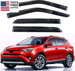 Rain Guards Fit For 2013-2018 Toyota RAV4, Out-channel Window Visors Vent New. Price: $75.52.