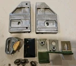 Mercedes Benz C126 500SEC 560SEC 380SEC Right Door Glass Hardware Mounting Set Used. Price: $30.00.