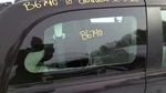 Passenger Right Quarter Glass Light Tint Fits 08-20 Caravan 356137 Used. Price: $174.80.