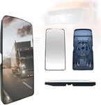 Splendid Replacement Mirror For Upper Side Glass, Black New. Price: $74.98.