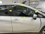 17-19 Nissan Versa Note Htbk Passenger Right Front Door Glass Window Only Used. Price: $110.00.