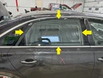11-18 Audi A8L Passenger Right Rear Side Door Laminated Window Glass Only Used. Price: $150.00.