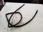 Rear Right Inside Door Glass Track Seal Fits 1980-1987 Jaguar XJ6 Used. Price: $36.00.