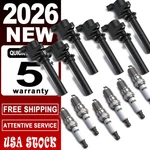 4 Pack Ignition Coils And Spark Plugs Hyundai Kia Elantra Tucson Forte UF651 New. Price: $65.88.