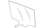Genuine Volkswagen Movable Glass 5GM-845-025 New. Price: $137.32.