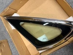 Toyota Genuine Quarter Window Assembly Left Hand 62720-07020 Used. Price: $80.00.