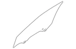Genuine Nissan Door Glass 80301-9KY0A New. Price: $165.77.