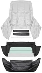 Convertible Top Kit Folding Glass Rear Window Oer Fits Chevrolet Camaro R513010 New. Price: $1380.81.
