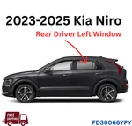 Fit 23-25 Kia Niro Driver Left Side Rear Door Window Glass Tinted New. Price: $155.00.