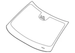 Genuine Volvo Windshield 80028759 New. Price: $799.60.