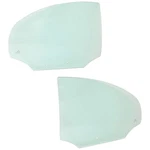 Set Of 2 Door Glasses Rear Left-and-right Sedan & For Taurus Pair New. Price: $146.03.