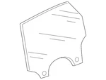 Genuine Audi Door Glass 4K5-845-206-B New. Price: $164.40.