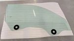 EB1413 2015 Porsche 991 911 GT3 Right Rh Door Window Glass Used. Price: $289.99.