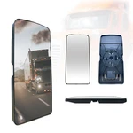 Splendid Upper Mirror Glass For Freightliner Columbia, Coronado, Flat, Heated New. Price: $56.90.