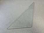 Very Nice Used Original Genuine Porsche 914-6 Drivers Door Clear Vent Glass. Price: $45.00.