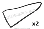 For Porsche (1965-1977) Quarter Glass Seal Left And Right (2 Pcs) German New. Price: $85.65.