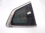 2015-2020 Nissan Rogue Rear Passenger Right Quarter Window Glass 83300-5HA0A Used. Price: $189.53.