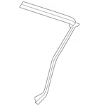 Genuine Gm Windshield Frame Weatherstrip 84367842 New. Price: $375.51.