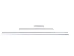 1963 Chevy Belair 2 Door Sedan Side Molding Complete Set Oer New. Price: $2352.00.