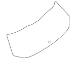 Genuine Nissan Lift Gate Glass 90300-4BA1A New. Price: $430.23.
