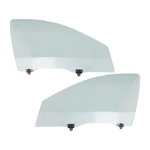 For Mitsubishi Lancer 2008-2017 Door Glasses Front Driver Passenger Side Pair New. Price: $190.47.