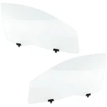 Pair Door Glasses Set Of 2 Front Driver & Passenger Side Left Right For Mirage New. Price: $179.81.