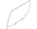 Genuine Nissan Door Glass 82300-3WC0A New. Price: $126.44.