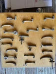 Vtg 1930S 1940S 1950S Door Handle Window Crank Lot Oem Ford Gm Chevy Cadillac Used. Price: $262.50.
