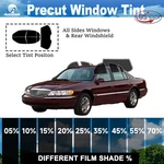 Precut All Sides Window Film Any Tint Shade For Lincoln Continental 1995-2002 New. Price: $39.99.