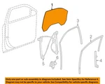 Gm Oem 15-20 Escalade Esv Front Glass Hardware-door 84322004 New. Price: $621.26.