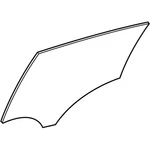 New Genuine Mercedes-benz Movable Glass 1567350310 Oem. Price: $120.98.
