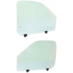 Set Of Door Glasses Front Driver & Passenger Side For F150 Truck F250 Pair New. Price: $163.84.