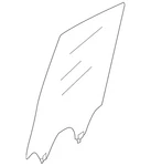 Genuine Nissan Door Glass 82301-3KA1A New. Price: $239.52.