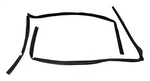 Fits 1999-2004 Jeep Grand Cherokee Wj Wg Left Right Front Door Glass Seal Set New. Price: $88.05.