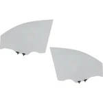 Set Of 2 Door Glasses Front Driver & Passenger Side Sedan Left Right Pair New. Price: $176.05.