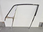 Used Original Porsche 911 912 Drivers Door Bright Anodized Window Frame 1968 #10. Price: $425.00.
