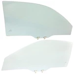 Pair Set Of 2 Door Glasses Front Driver & Passenger Side Coupe Left Right New. Price: $160.96.