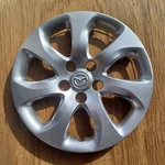 Mazda Hubcap 2010- 2013 Fits 16" Wheels, Part # 56555, BBM237170 Repainted Remanufactured. Price: $59.95.