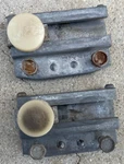 Ford Thunderbird Rear Window Vent Regulator Channel Track 1958-1960 58-60 Oem Used. Price: $65.00.